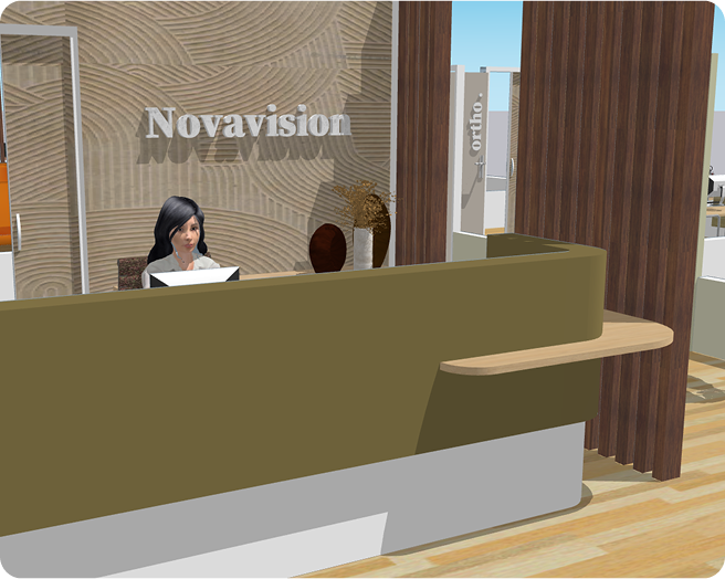 Accueil du cabinet NovaVision Caen
